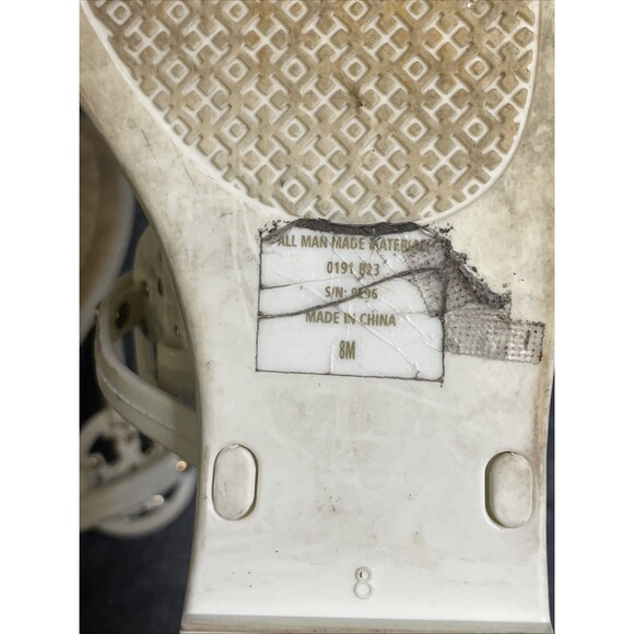 Tory Burch Mini Miller Flat Jelly Thong Sandals Womens US 8M Ivory - Picture 6 of 6